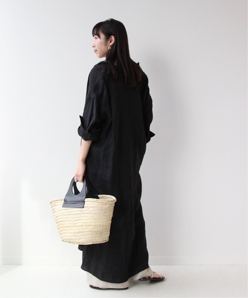 「journal standard L'essage」 長袖ワンピース FREE ブラウン レディース_画像8