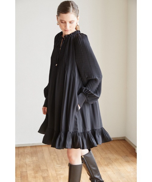 Estella.K 長袖ワンピース FREE ブラック レディース : ZOZOTOWN Yahoo
