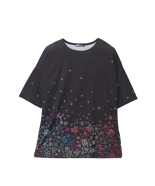 新品◇ankoROCK◇病みバラバラTシャツ【半袖】【ピンク】 ankoROCK tシャツ 病みかわいいバラバラTシャツ -メガビッグ