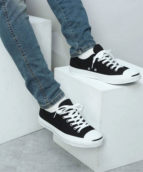 CONVERSE（コンバース） スニーカー JACK PURCEL BLK レディース