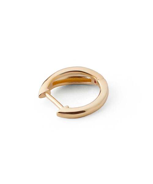 ピアス ドロップラインフープピアス レディースの画像