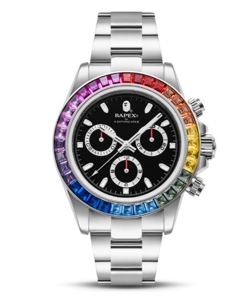 腕時計 TYPE 4 BAPEX CRYSTAL STONE M メンズ : 73995994 : ZOZOTOWN
