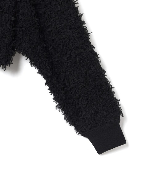 ADAM ET ROPE'（アダムエロペ） カーディガン フリンジニットブルゾン