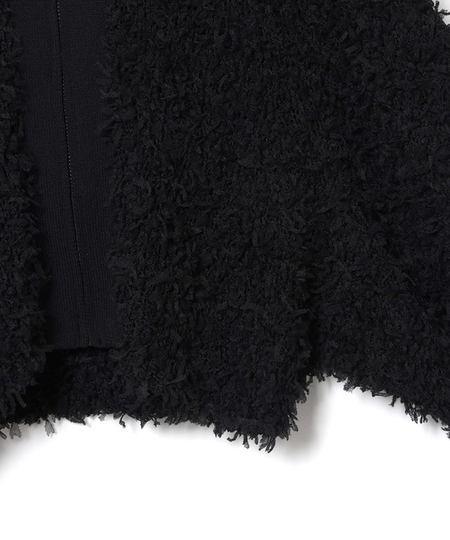 ADAM ET ROPE'（アダムエロペ） カーディガン フリンジニットブルゾン