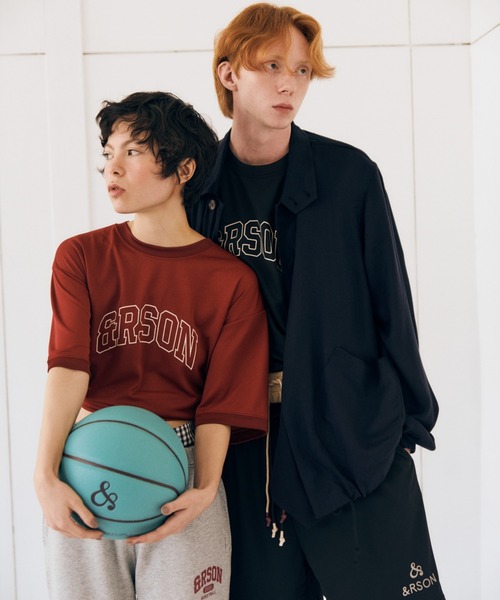 ＆RSON（アンダーソン） tシャツ STANDARD PRINT T-SHIRT メンズ