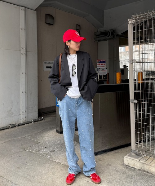 STELLA FISH ジーンズ デニム デニムパンツ Pearl Denim Pants