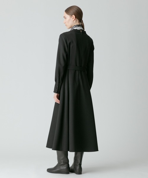 allureville ワンピース PEフランネルスラッシュネック