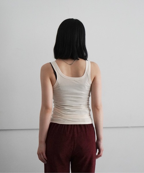 タンクトップ ノースリーブ BASERANGE HEART TANK レディース メンズ BASERANGE タンクトップ ノースリーブ HEART TANK レディース