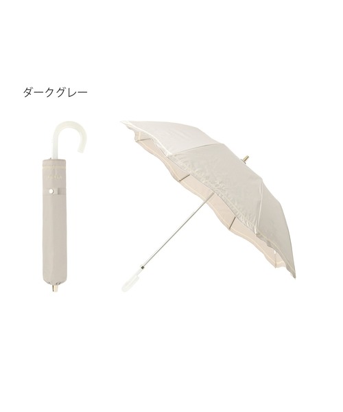 FURLA 折りたたみ傘 一級遮光 晴雨兼用折りたたみ日傘 ”ハート