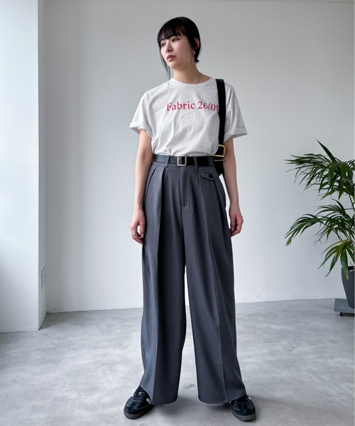 tシャツ ショート丈ロゴプリントTシャツ レディース EPIMI E'PIMMY tシャツ ロゴプリントショート丈ビッグTシャツ