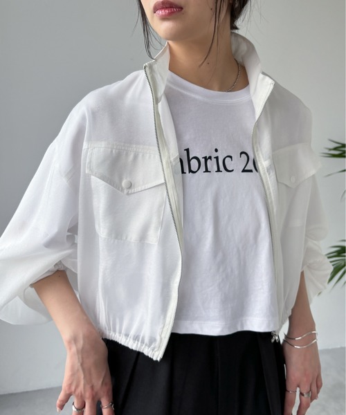 tシャツ ビックロゴプリントショートTシャツ レディース EPIMI E'PIMMY tシャツ ロゴプリントショート丈ビッグTシャツ