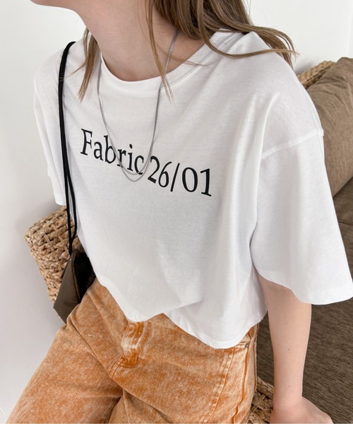 tシャツ ショート丈ロゴプリントTシャツ レディース EPIMI E'PIMMY tシャツ ロゴプリントショート丈ビッグTシャツ