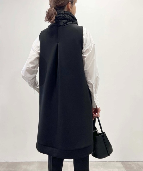 新品★PICIN PERLA チュールジレ M ブラック PICCIN PERLA」 ベスト M ブラック レディース チュールジレ（ベスト