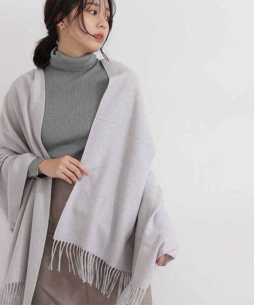 NATURAL BEAUTY BASIC」 ストール FREE ラベンダー レディース 