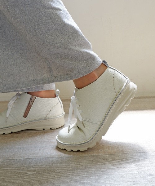 MODE KAORI（モードカオリ） スニーカー 「4E」撥水レースアップ