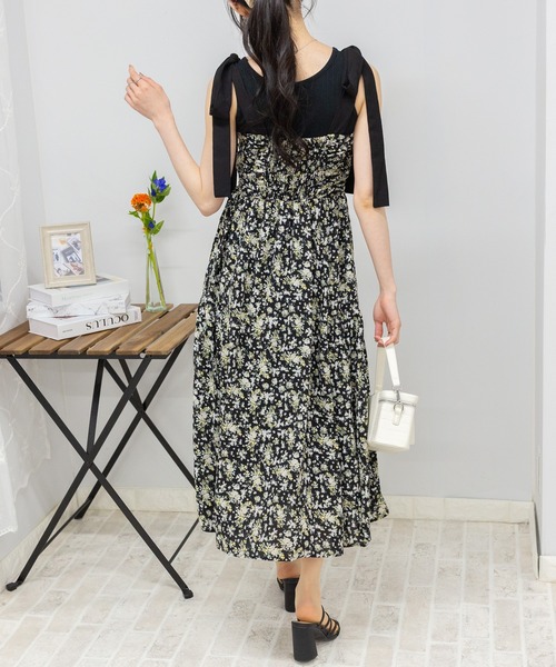 ワンピース&リボン（小花柄） TS361X194_L.jpg