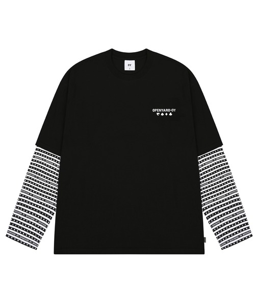 OY（オーワイ） tシャツ TRUMP STRIPE LAYERED LONG SLEEVE/トランプ