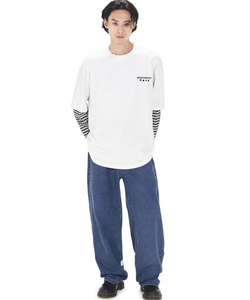 OY（オーワイ） tシャツ TRUMP STRIPE LAYERED LONG SLEEVE/トランプ 