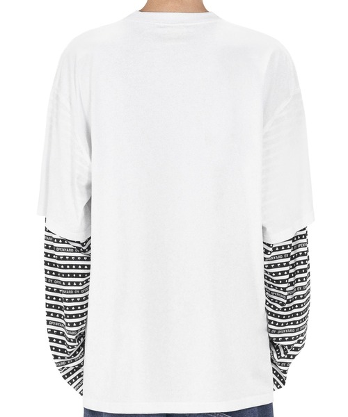 OY（オーワイ） tシャツ TRUMP STRIPE LAYERED LONG SLEEVE/トランプ 