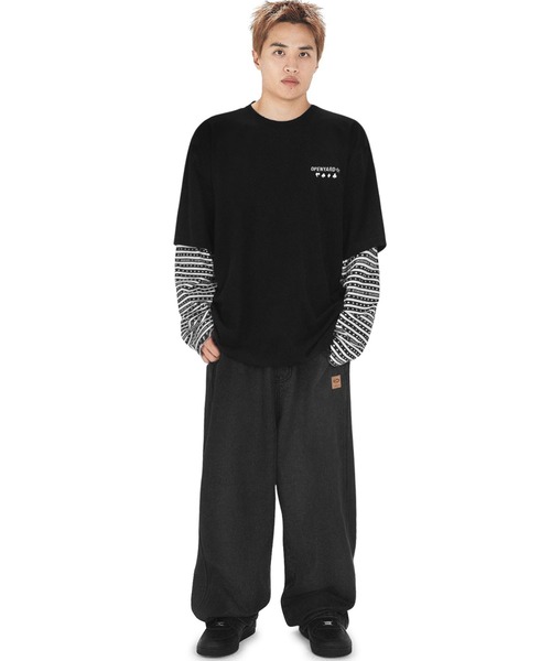 OY（オーワイ） tシャツ TRUMP STRIPE LAYERED LONG SLEEVE/トランプ