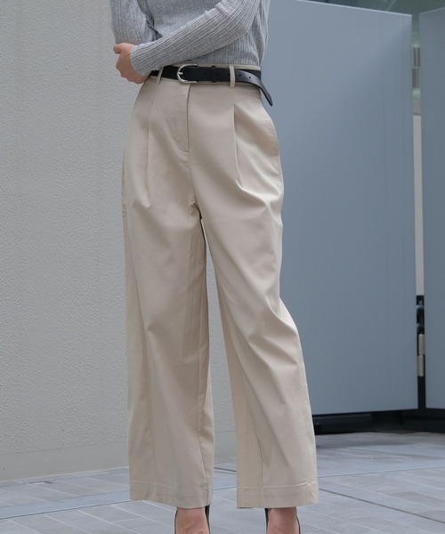 【初回限定お試し価格】 ダブルクロスタックパンツ パンツ レディース Yahoo ZOZOTOWN : パンツ