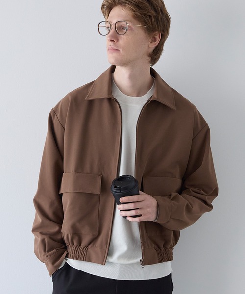 coca（コカ） ブルゾン アウター スウィングトップジャケット メンズ