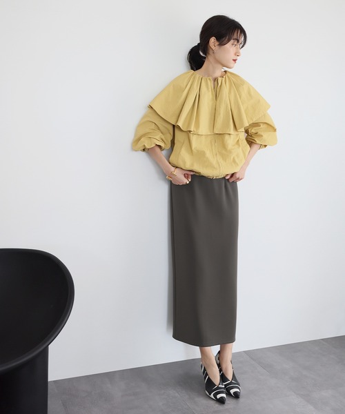 ella_selectshop ビッグカラーテントブルゾン ella_selectshop ビッグカラーテントブルゾン