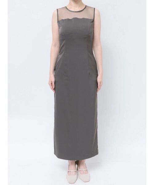 LAGUNAMOON ドレス LADYシアーボレロレイヤードワンピース
