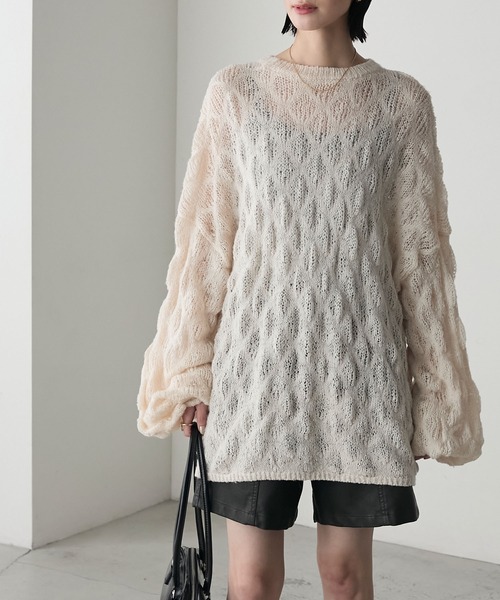 forksy.（フォルクシー） ニット セーター 「forksy.」モヘアタッチ