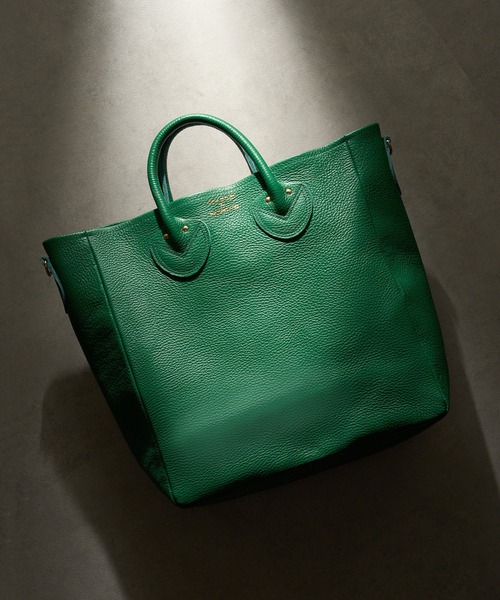 トートバッグ 「YOUNG＆OLSEN」EMBOSSED LEATHER D TOTE M レディース メンズの画像