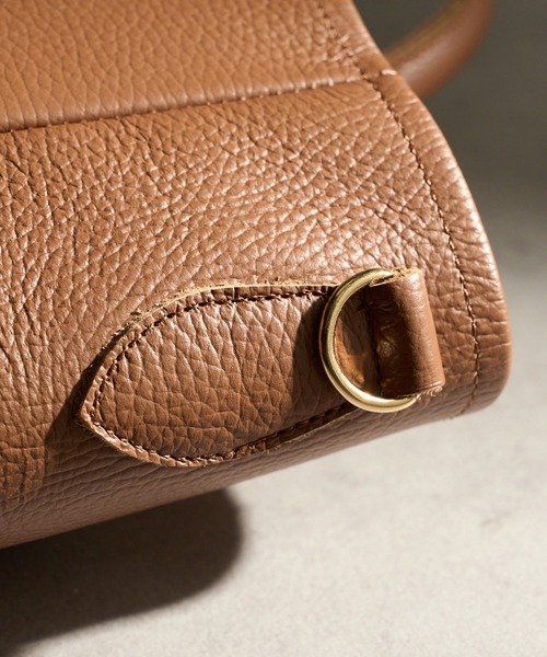 トートバッグ 「YOUNG＆OLSEN」EMBOSSED LEATHER D TOTE M レディース メンズの画像
