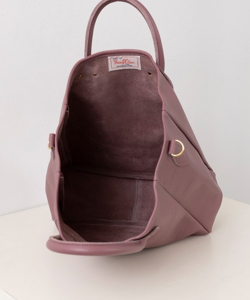 トートバッグ 「YOUNG＆OLSEN」EMBOSSED LEATHER D TOTE M レディース メンズの画像
