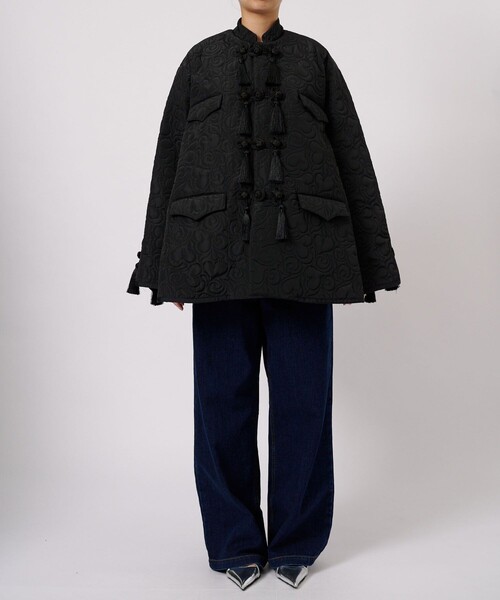 VIVIANO アウター 「VIVIANO/ヴィヴィアーノ」Quilted Mao Jacket 