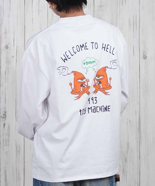 TOY MACHINE（トイマシーン） tシャツ 「ムラサキスポーツ限定」TOY