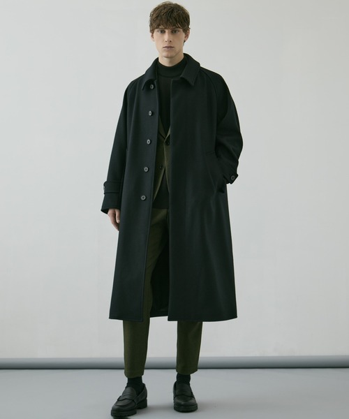 UNITED TOKYO ステンカラーコート サイズ1 オリーブ UNITED TOKYO（ユナイテッドトウキョウ） ステンカラーコート コート