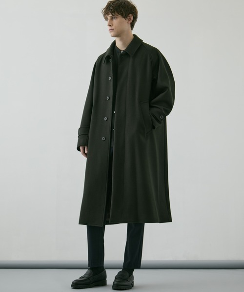 【ゆー】ステンカラーコート ロングコート UNITED TOKYO（ユナイテッドトウキョウ） ステンカラーコート コート