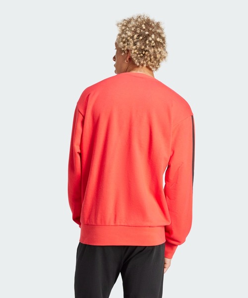 adidas トレーナー スウェット エッセンシャルズ スリー adidas トレーナー スウェット エッセンシャルズ スリー