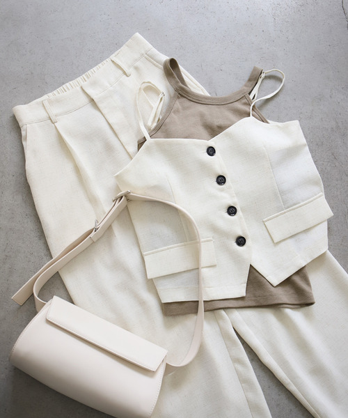 Sacre サクレ カップ付きタンクトップ M ブラック モカグレー 2枚セット SACRE カップ付タンク (19SCR041)｜ MARcourt ONLINE STORE
