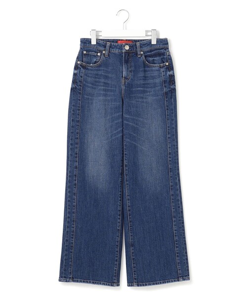 新品RED CARD TOKYO×23区 デニム ライン ワイドパンツ 40 RED CARD TOKYO×23区/VERY3月号掲載】デニム ライン ワイドパンツ / 23