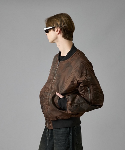 ANDER HUNK ma1 ma-1 Faded L2B Flight Jackets/ フェードL2B