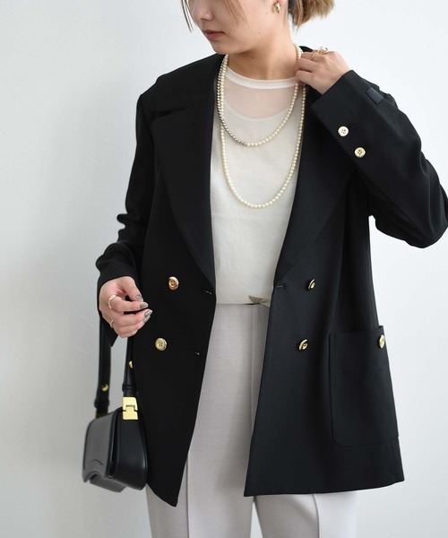 ★専用ページ★新品未使用タグ付き　Eimee  LawGYBE  38 Eimee Law 「Eimee Law」 ブルゾン 38 ブラック レディース