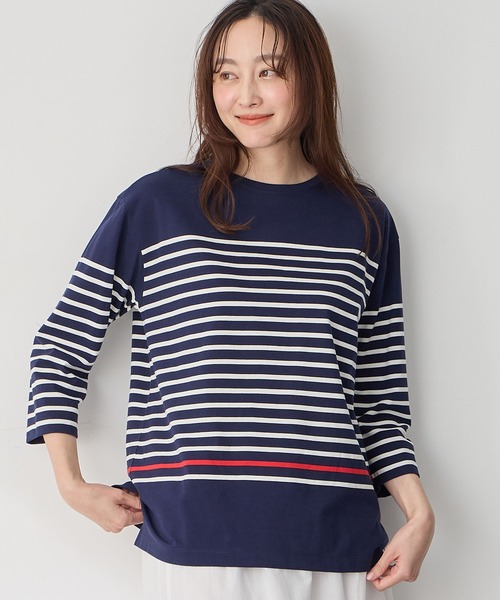 Petit Honfleur tシャツ 2025春夏「接触冷感・UVカット」オーガニック 