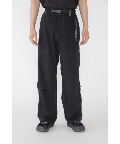 and wander パンツ NYLON DOUBLE KNEE PANT｜ナイロンダブルニー