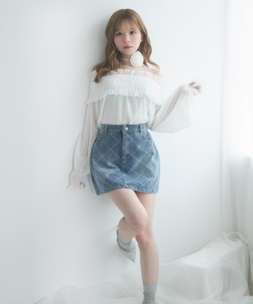 ブラウス シャツ トリプルシャーリングシャツ レディース セール】トリプルシャーリングシャツ（シャツ/ブラウス