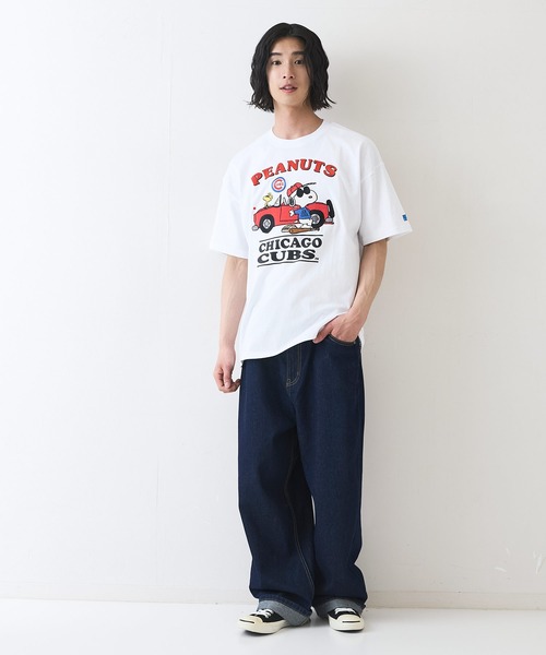 MLB tシャツ 「PEANUTS×MLB」オリジナルデザイン Tシャツ