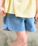 パンツ 「ジュニア対応」ハートポケットショート...の詳細画像1