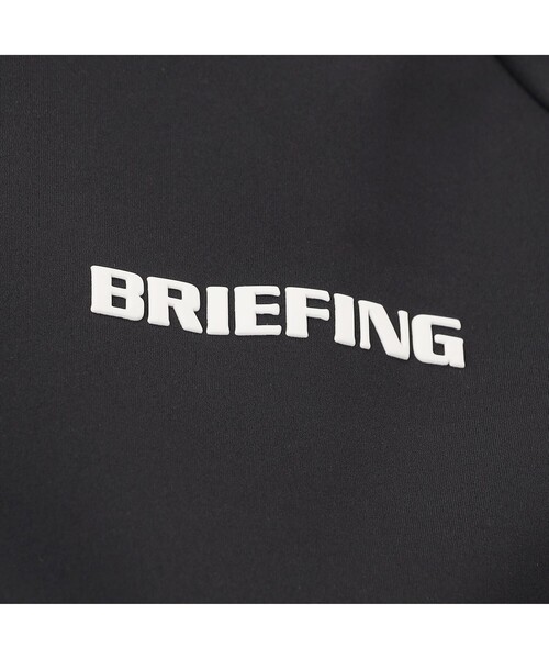 ブリーフィングゴルフ　women's ロゴ　ブラック　リブポロ　S BRIEFING ポロシャツ ポロ 「BRIEFING GOLF／ブリーフィング