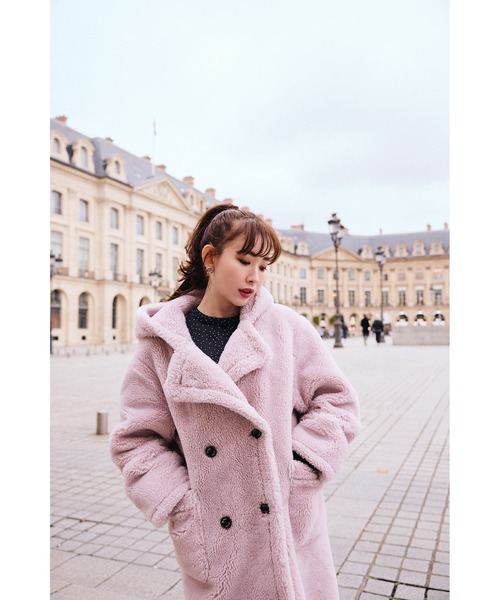 Her lip to コート M ピンク レディース : ZOZOTOWN Yahoo!店 - 通販