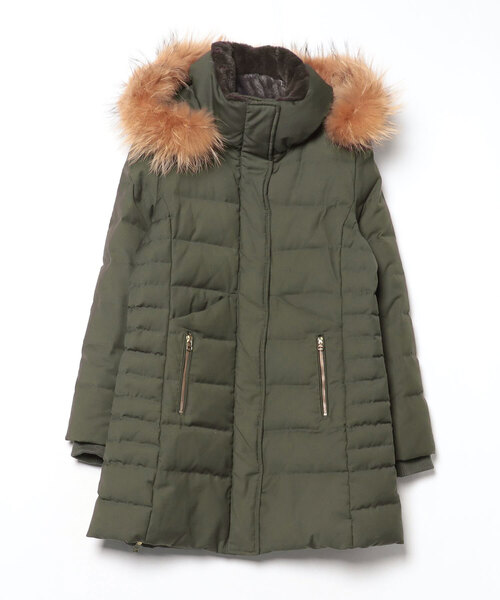 RUIRUE BOUTIQUE（ルイルエブティック） ダウンコート L カーキ