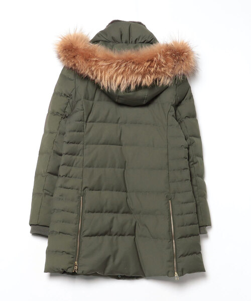 RUIRUE BOUTIQUE（ルイルエブティック） ダウンコート L カーキ